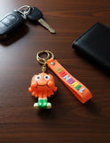 3D PVC Figure Keychain - Cartoon Darwin Watterson - Darwin With Green Shoes