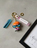 3D PVC Figure Keychain - Cartoon El Laboratorio De Dexter - Dexter Arms Crossed