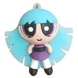 3D PVC Figure Keychain - Powerpuff Girls - Bunny Purple Dress