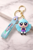 3D PVC Figure Keychain - Powerpuff Girls - Bunny Purple Dress