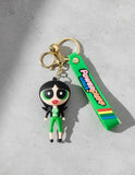3D PVC Figure Keychain - Powerpuff Girls - Buttercup Casual Outfit