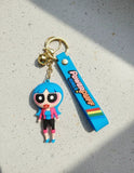 3D PVC Figure Keychain - Powerpuff Girls - Bliss Casual Outfit
