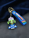 3D PVC Figure Keychain - Powerpuff Girls - Mojo Jojo Classic Outfit