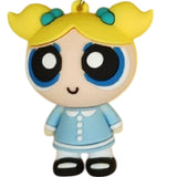 3D PVC Figure Keychain - Powerpuff Girls - Bubbles Blue Dress