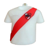3D PVC Figure Keychain - Football Club - River Plate Home Jersey