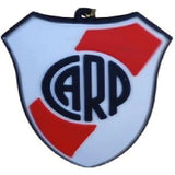 3D PVC Figure Keychain - Football Club - River Plate Shield Logo