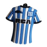 3D PVC Figure Keychain - Football Club - Racing Club Home Jersey