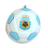 3D PVC Figure Keychain - Football Club - Argentina AFA Soccer Ball
