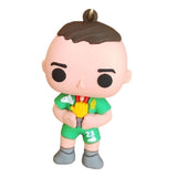 3D PVC Figure Keychain - Football Club - Goalkeeper Holding Glove Medal