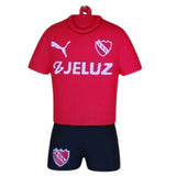 3D PVC Figure Keychain - Football Club - Independiente Home Kit