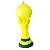 3D PVC Figure Keychain - Football Club - World Cup Trophy Yellow