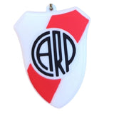 3D PVC Figure Keychain - Football Club - River Plate Club Emblem