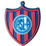3D PVC Figure Keychain - Clubes De Futbol San Lorenzo Escudo - ASL DE Club Crest