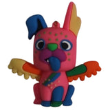 3D PVC Figure Keychain - Coco Dante - Dante Alebrije Wings Spread