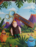 3D PVC Figure Keychain - Croods - Thunk Crood Standard Outfit