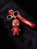 3D PVC Figure Keychain - Deadpool Superheroes - Deadpool Chibi Classic Suit