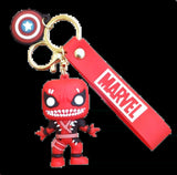 3D PVC Figure Keychain - Deadpool Superheroes - Venomized Deadpool