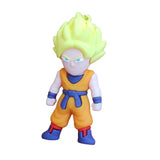 3D PVC Figure Keychain - Dragon Ball Z - Chibi Goku Super Saiyan