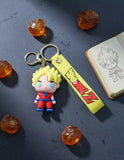 3D PVC Figure Keychain - Dragon Ball Z - Chibi Goku Super Saiyan Variant 2