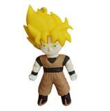 3D PVC Figure Keychain - Dragon Ball Z - Chibi Gohan Super Saiyan