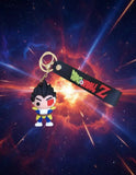 3D PVC Figure Keychain - Dragon Ball Z - Chibi Vegeta Scouter Armor