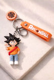 3D PVC Figure Keychain - Dragon Ball Z - Chibi Goku Casual Waving
