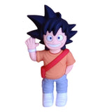 3D PVC Figure Keychain - Dragon Ball Z - Chibi Goku Casual Waving