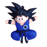 3D PVC Figure Keychain - Dragon Ball Z - Kid Goku Flying Blue Gi
