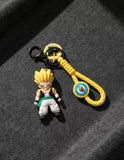 3D PVC Figure Keychain - Dragon Ball Z - Chibi Gotenks Super Saiyan Variant 2