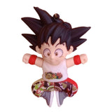 3D PVC Figure Keychain - Dragon Ball Z - Chibi Goku Camo Outfit