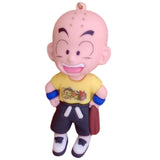 3D PVC Figure Keychain - Dragon Ball Z - Krillin Yellow Shirt