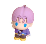3D PVC Figure Keychain - Dragon Ball Z - Chibi Future Trunks Sword