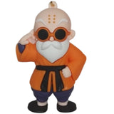 3D PVC Figure Keychain - Dragon Ball Z - Master Roshi Sunglasses Pose