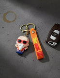 3D PVC Figure Keychain - Dragon Ball Z - Chibi Master Roshi Peace Sign