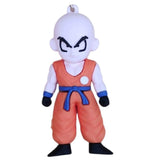 3D PVC Figure Keychain - Dragon Ball Z - Chibi Krillin Orange Gi