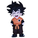 3D PVC Figure Keychain - Dragon Ball Z - Chibi Goku Laughing