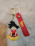 3D PVC Figure Keychain - Dragon Ball Z - Chibi Goku On Nimbus