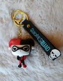 3D PVC Figure Keychain - Escuadrón Suicida Superheroes - Harley Quinn Classic Jester