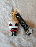 3D PVC Figure Keychain - Escuadrón Suicida Superheroes - Chibi Deadshot Holding Rifle