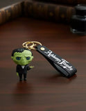 3D PVC Figure Keychain - Familia Addams Adams - Uncle Fester Suit Pose