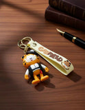 3D PVC Figure Keychain - Garfield - Pirate