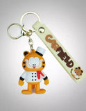 3D PVC Figure Keychain - Garfield - Chef Outfit