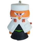3D PVC Figure Keychain - Garfield - Doctor Outfit
