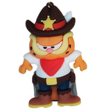 3D PVC Figure Keychain - Garfield - Sheriff Outfit