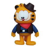 3D PVC Figure Keychain - Garfield - Cowboy