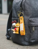 3D PVC Figure Keychain - Garfield - Odie Holding Heart