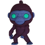3D PVC Figure Keychain - Godzilla Vs Kong - Chibi Kong Green Eyes