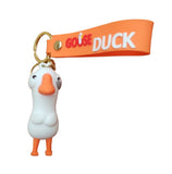 3D PVC Figure Keychain - Goose Goose Duck - Goose Arms Crossed