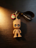 3D PVC Figure Keychain - Guardianes De La Galaxia Superheroes - Baby Groot Standing
