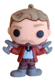 3D PVC Figure Keychain - Guardianes De La Galaxia Superheroes - Star-lord With Blasters